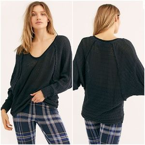 NWT Free People We The Free Thien's Hacci Top